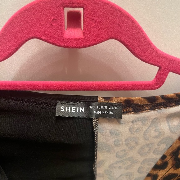 Fun black and cheetah going out top ONLY wore once! Super comfy - Picture 2 of 2